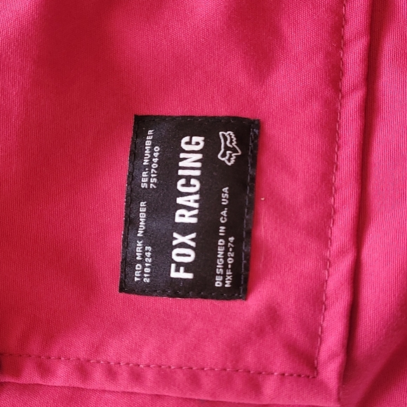 Fox Racing Red Jacket - Picture 3 of 5